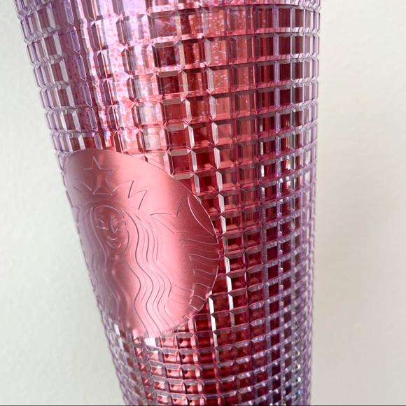 SOLD - Starbucks SET Summer Disco Grid Ombre Cups - Picture 13 of 14